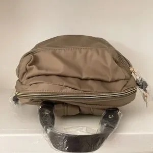 Bags | Taupe Tdn Nylon Backpack Scottish Brand | Poshmark display picture 1